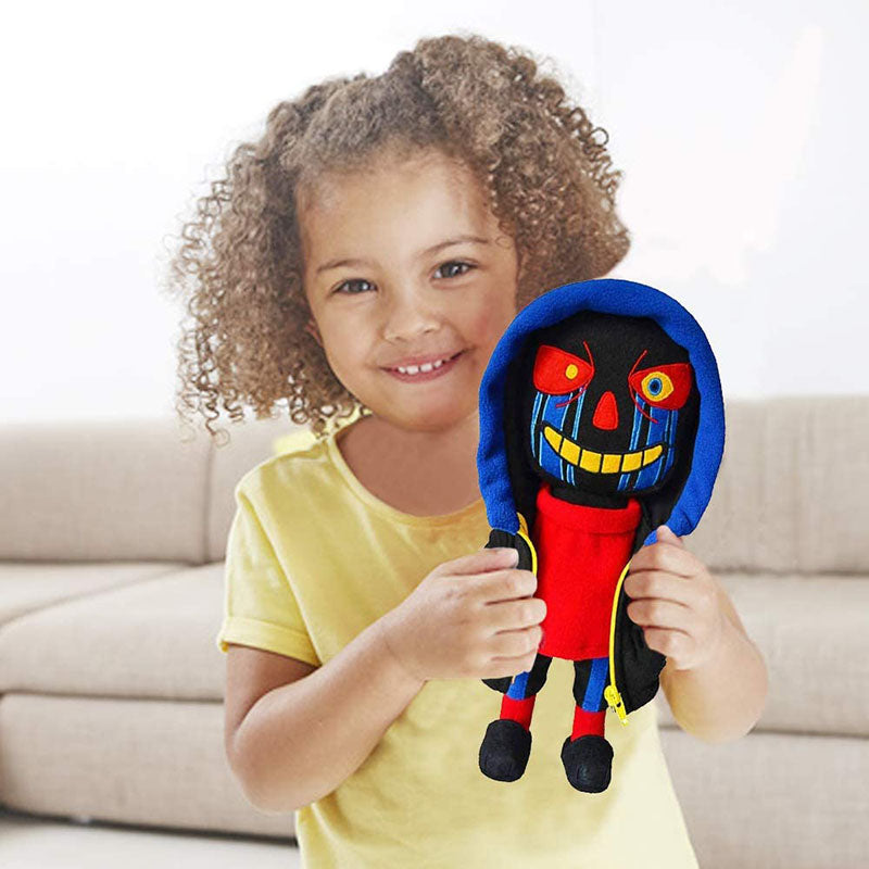 Undertale Series of Creative Dolls Birthday Halloween Fear Stuffed Animals Gifts-Orange Skeleton-Zombie