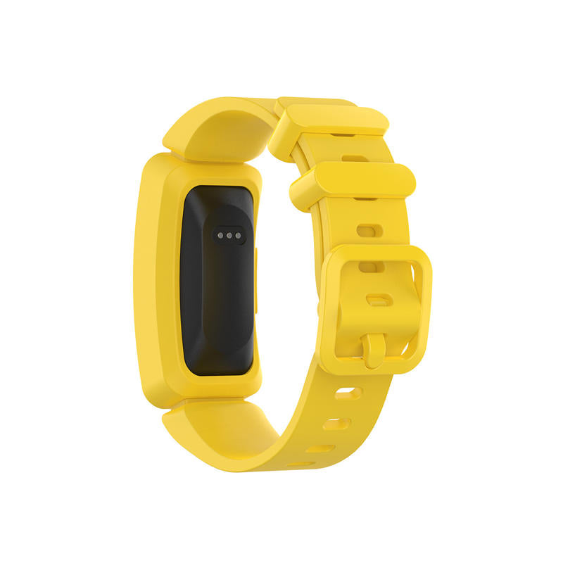 Silicone Watch Band For Fitbit Inspire/Inspire HR/ACE 2-Yellow