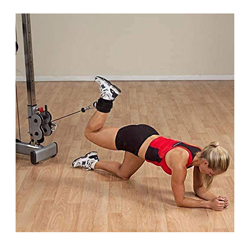 A pair of Ankle Straps for Cable Machines Padded Ankle Cuffs for Legs Hip Workouts