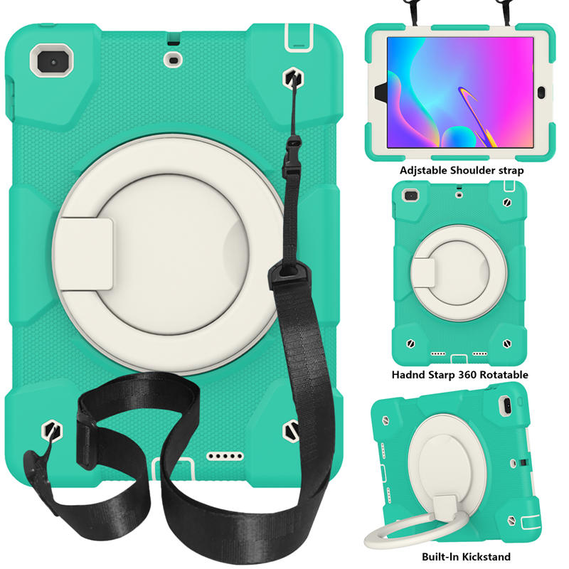 iPad Case For iPad 9.7/Air 2 with 360¡ãSwivel Stand-Mint Green