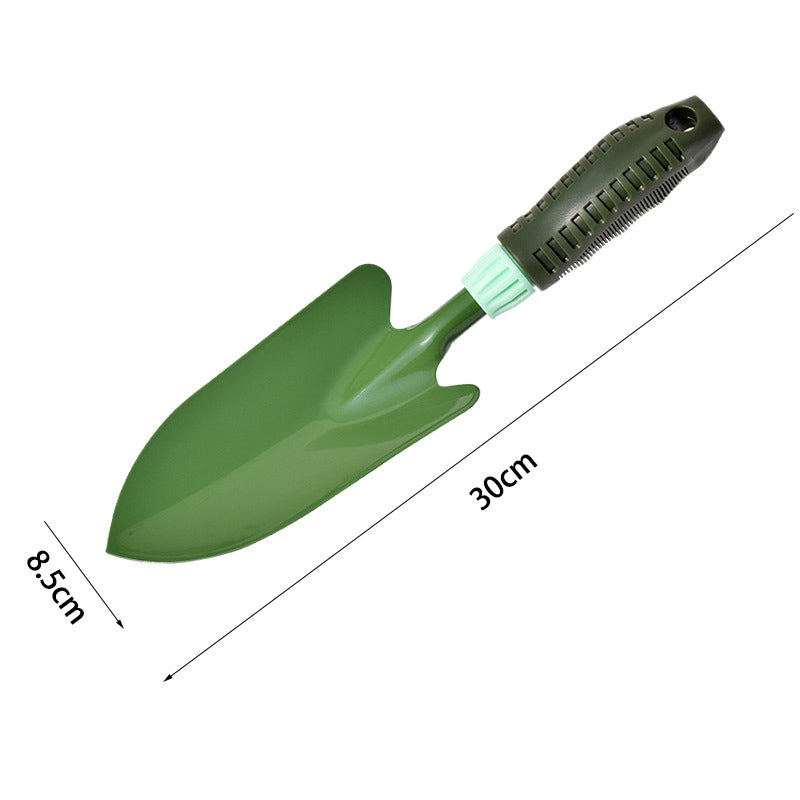 Home & Living30cm Garden Hand Carbon Steel Trowel Soft PVC Handle Little Shovel for Planting Transplanting Weeding Moving and Smoothing Soil