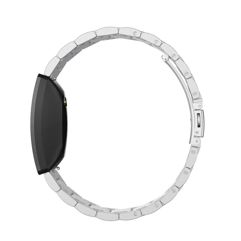 16mm Stainless Steel Watch Band For Fitbit Inspire HR-Silver