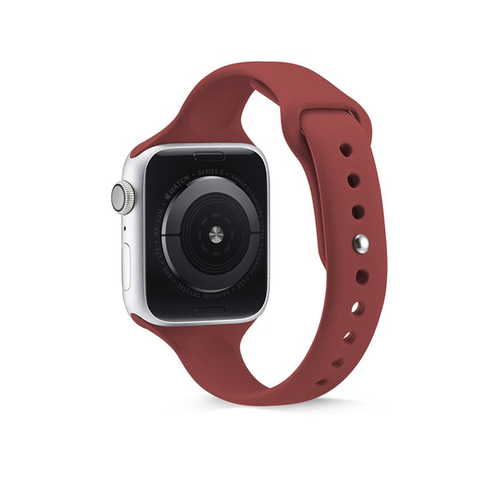 XMY Soft Silicone Watch Band For Apple iWatch Series-Rose