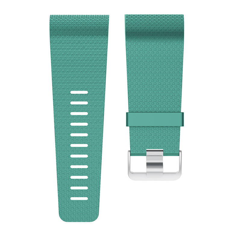 Soft Silicone Band For Fitbit Surge Smart Watch Replacement Accessories-Duck Green