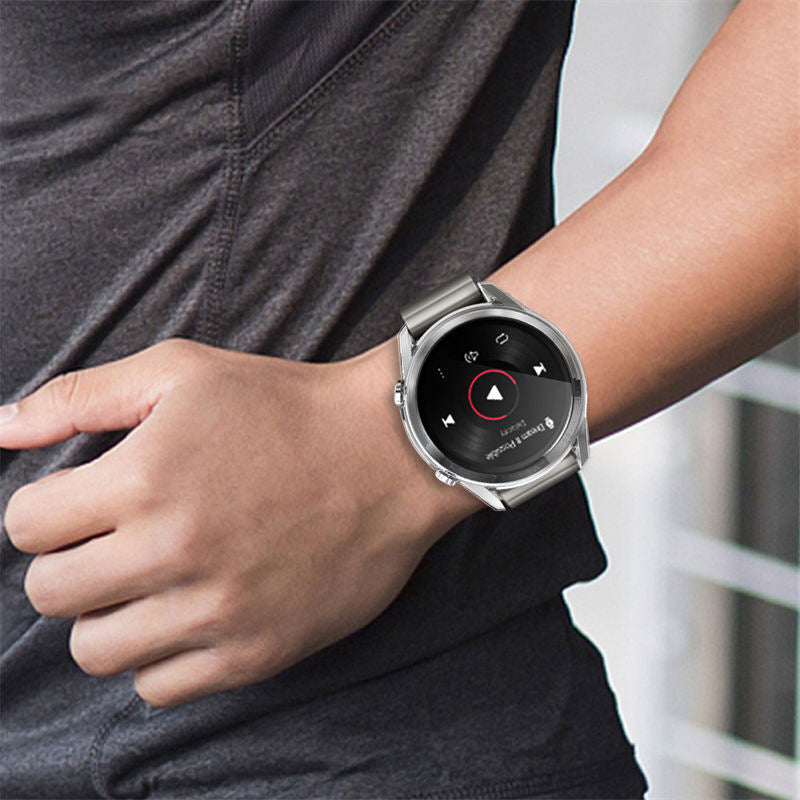 TPU Screen Protector Case For Huawei Watch GT2 42mm&46mm with HD Tempered Glass-Clean