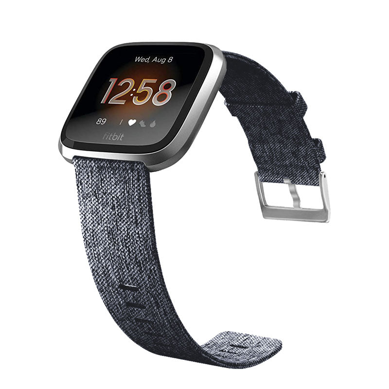 FB Watch Band Quick Release Replacement Wristband Breathable Strap For Fitbit Versa/Fitbit Versa 2/Fitbit Versa Lite For Women-Gray