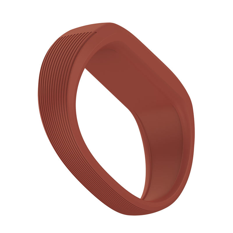 Soft Silicone Replacement Watchband for Garmin Vivofit JR Band for Kids Women Men-Red