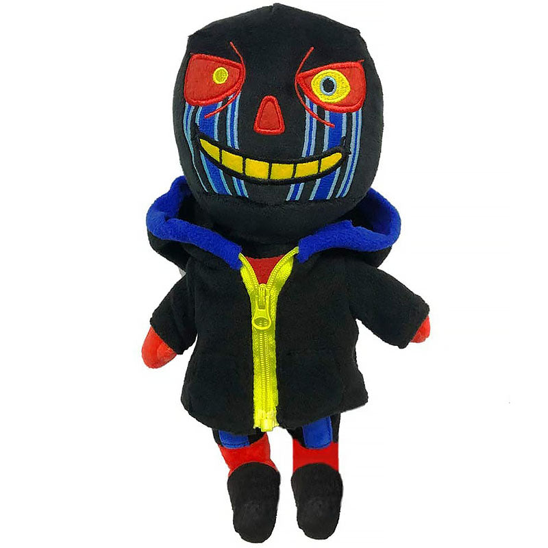 Undertale Series of Creative Dolls Birthday Halloween Fear Stuffed Animals Gifts-Orange Skeleton-Zombie