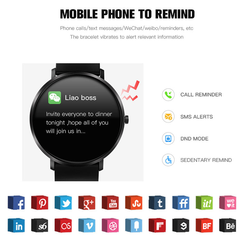 F25T Smart Watch with Heart Rate Blood Oxygen Sleep Monitor Pedometer-Grey