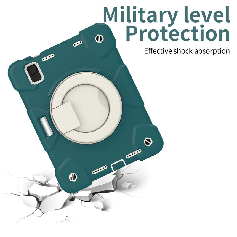 iPad Case For iPad Mini 6 with 360¡ãSwivel Stand-Blackish Green