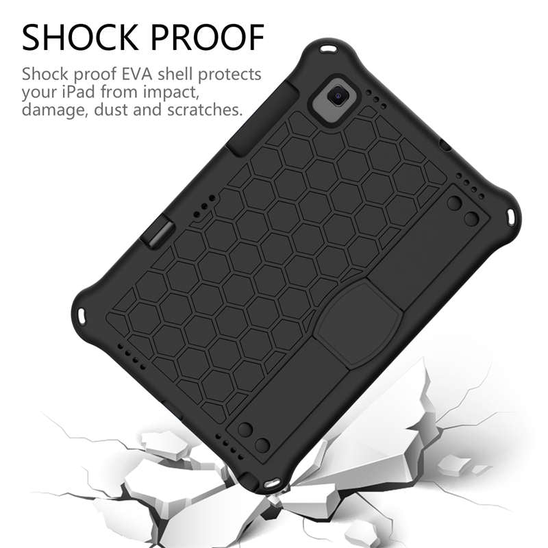 Hive SamSung Tablet Case For Sansung S6 10.5 (2019)/ S5E(2019)/Tab A7 (2020) Durable Stand Cover With Shoulder Strap-Black