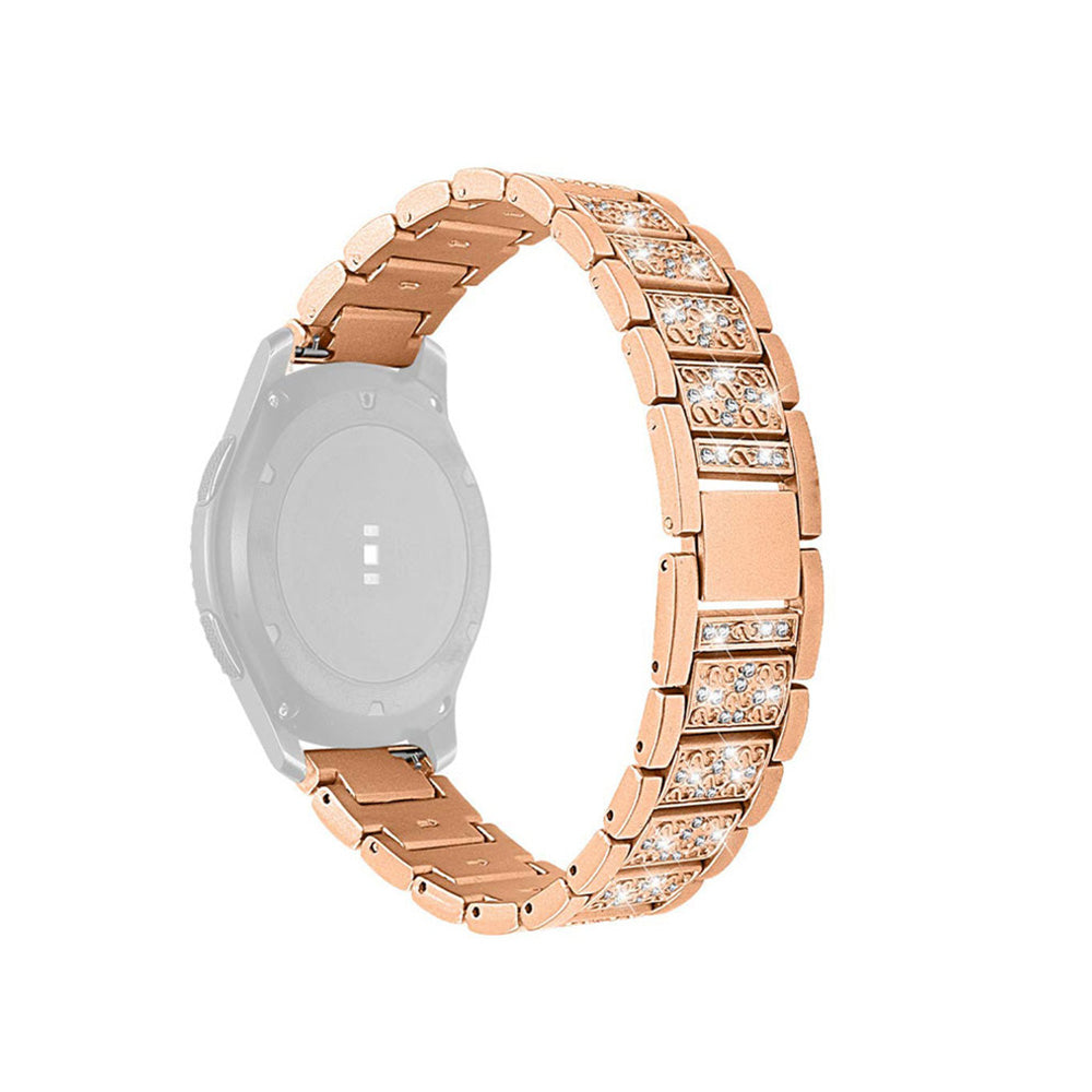 Gypsophila Diamonds Metal Bands For Samsung S3/Galaxy Watch 46mm(Gold)