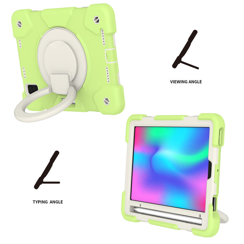 iPad Case For iPad Mini 6 with 360¡ãSwivel Stand-Matcha Green