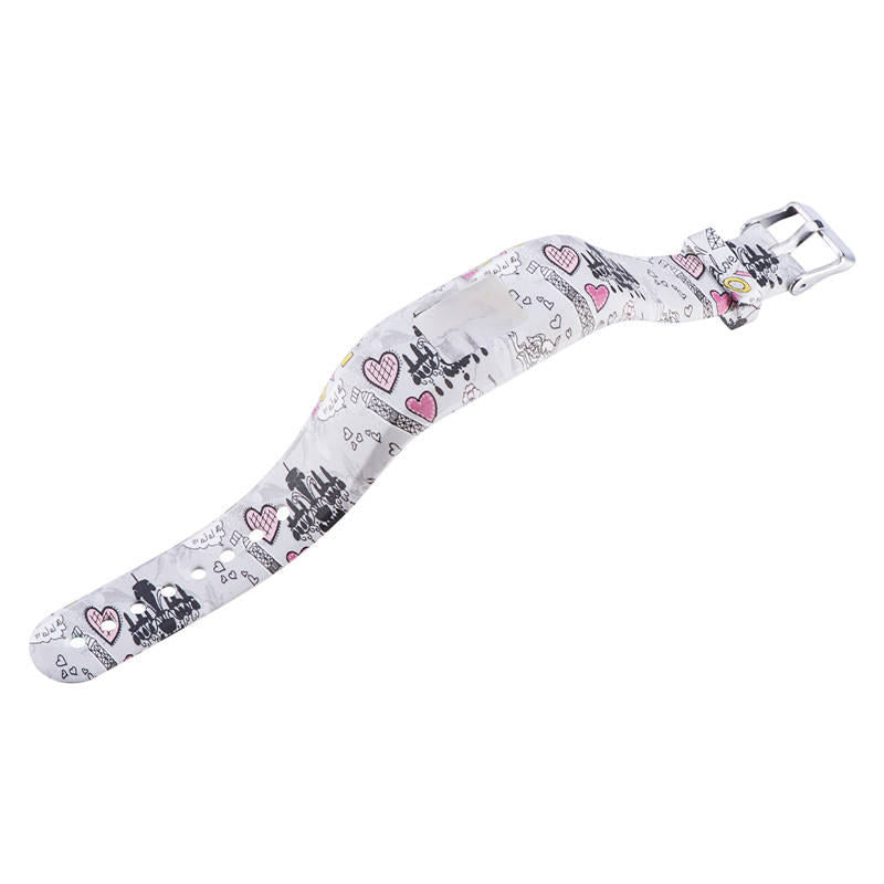 Compatible With Garmin Vivofit JR /Vivofit 3 Soft Silicone Colorful ReplacementWristbands-Color8