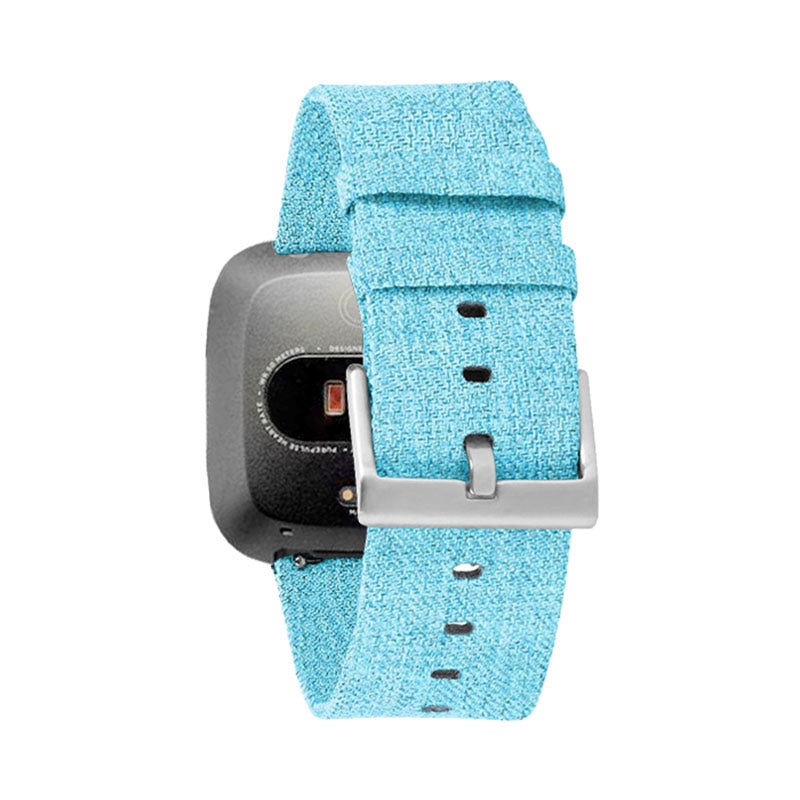 FB Watch Band Quick Release Replacement Wristband Breathable Strap For Fitbit Versa/Fitbit Versa 2/Fitbit Versa Lite For Women-Blue