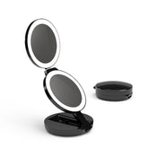 Home & LivingDual LED Lighted 5X/1X Magnifying Travel Makeup Mirror