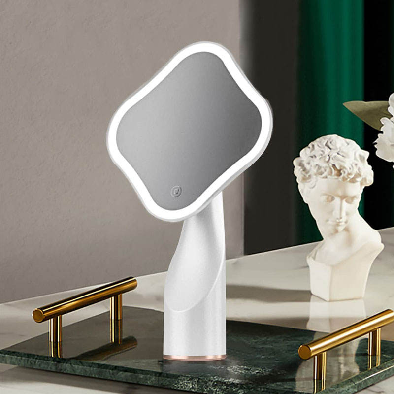 Home & LivingPortable LED Lighted Makeup Mirror-White