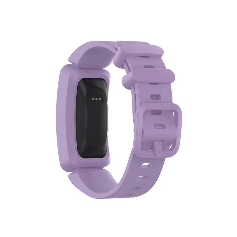 Silicone Watch Band For Fitbit Inspire/Inspire HR/ACE 2-Light Purple