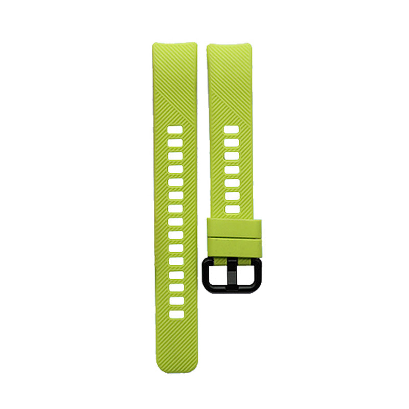 HWRY Silicone Watch Band Quick Release Strap Replacement Wristband For Huawei Band 4/5 And Honor Band 4/5 For Women-Mini Green