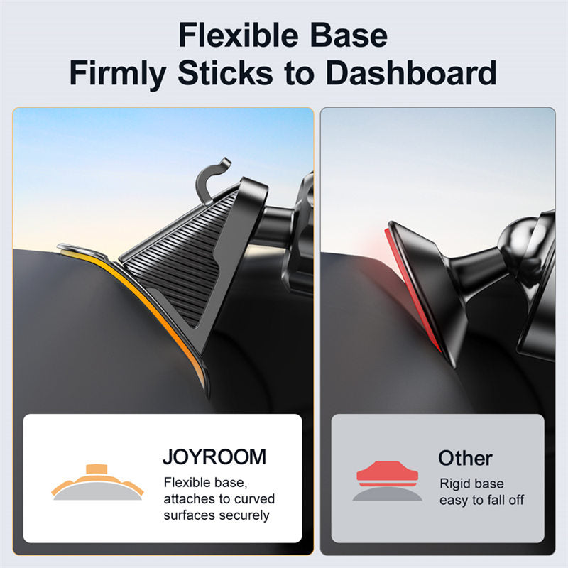 Magnetic Phone Holder Hands Free Dashboard 360° Rotation for Car Fit All iPhone