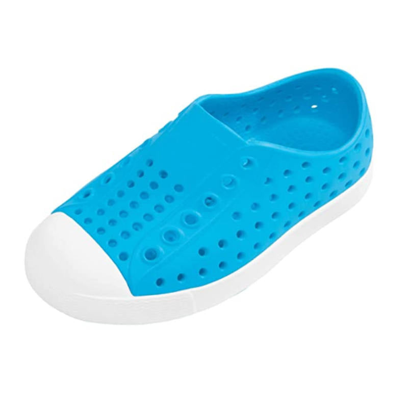 Soft-Soled Hole Shoes for Boys Girls Non-Slip Lightweight Sandals-Blue