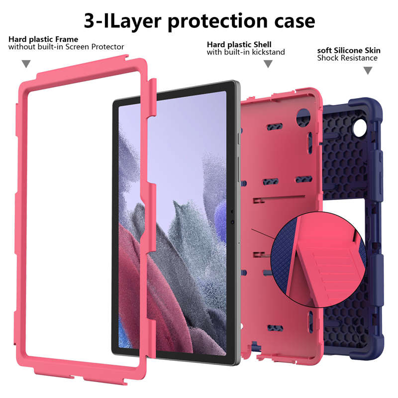 Samsung Tablet Case For Galaxy Tab A8 10.5inch 2021 (SM-X200/SM-X205/SM-X207)-NavyPink