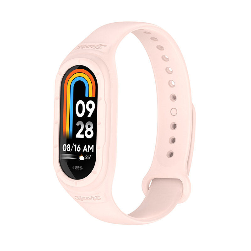 Silicone Watchband with Protective Case Shockproof for Mi 8 Watch-16