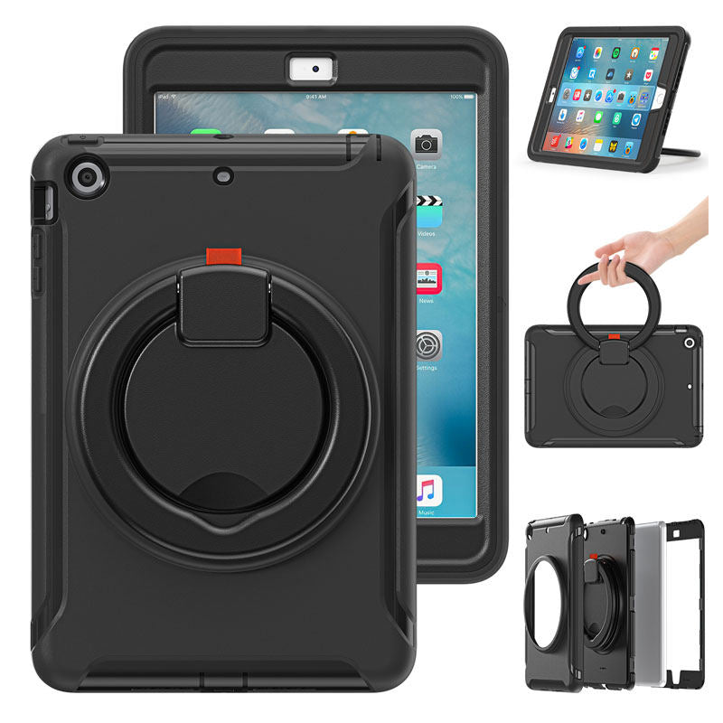 CowKing iPad Case For iPad Mini 1 2 3 With Handle Grip-Black