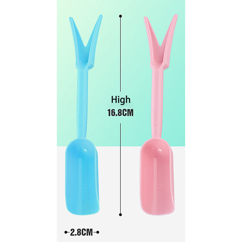 Home & Living2 Packs Succulent Transplanting Miniature Fairy Planting Mini Garden Hand Tools Set for Gardening Plant Care -Blue