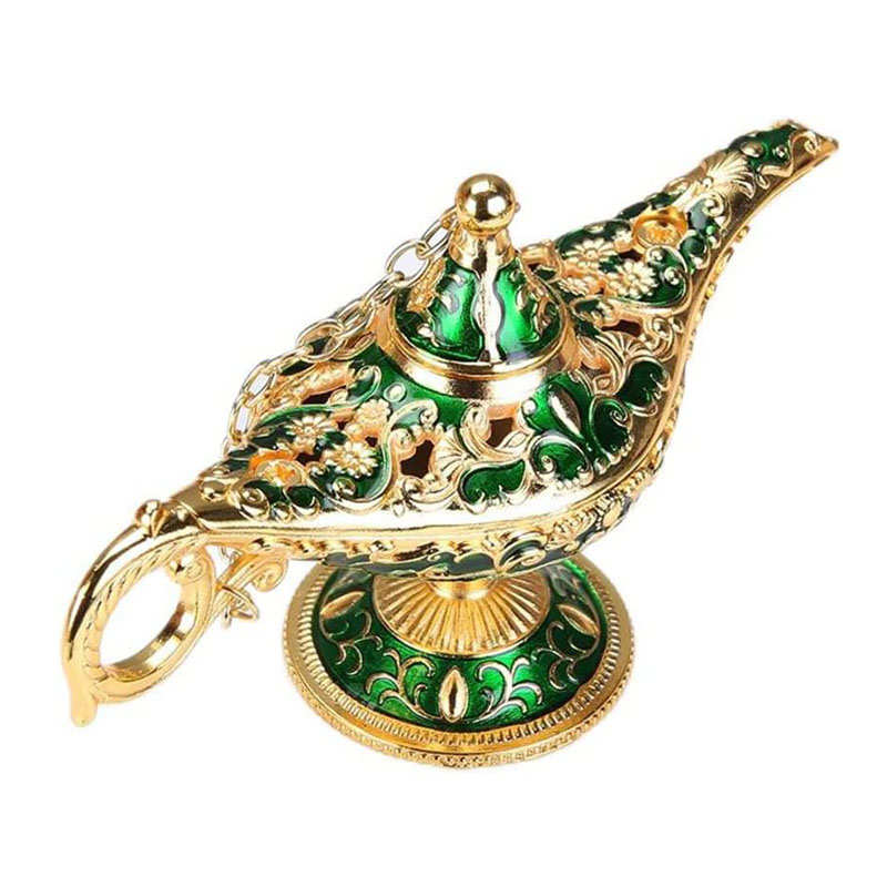 Aladdin Magic Genie Lamp Party Table Decoration Gift-Green