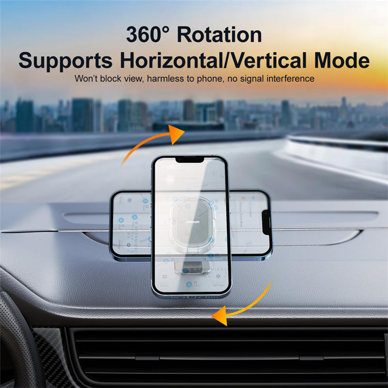 Magnetic Phone Holder Hands Free Dashboard 360° Rotation for Car Fit All iPhone