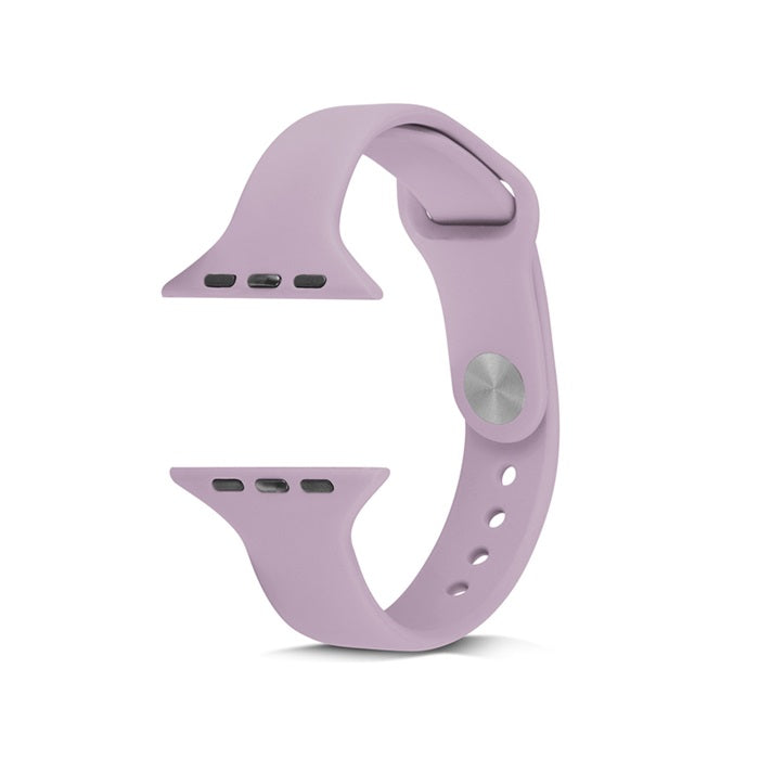 XMY Soft Silicone Watch Band For Apple iWatch Series-Purple