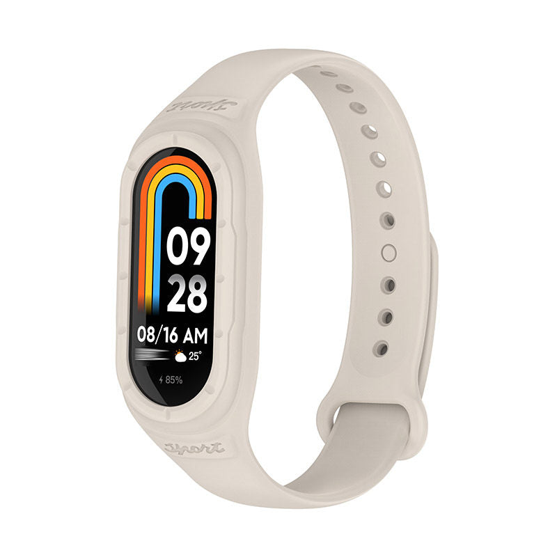 Silicone Watchband with Protective Case Shockproof for Mi 8 Watch-10
