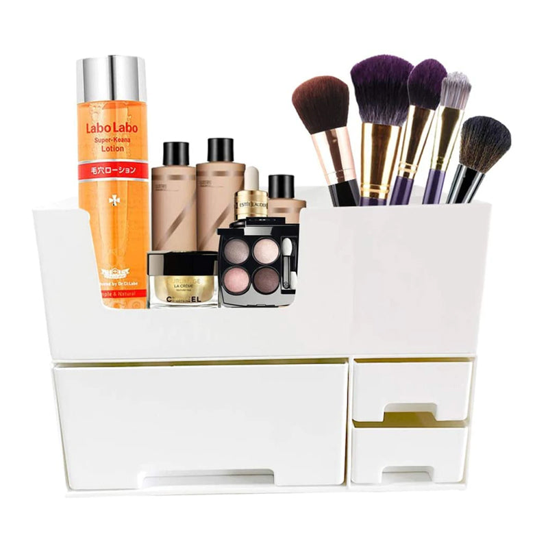 Makeup Organizer Vanity Storage Drawers Countertop Cosmetic Organizer Bathroom Organizer Vanity Gifts