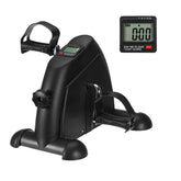 Mini Exercise Bike Under Desk Bike Pedal Exerciser Portable with LCD Screen Displays