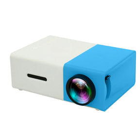 Portable Mini Projectors with HDMI USB Interfaces and Remote Control for Home Theater-Blue