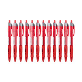 Ink Gel Pen 12 Count Office & School Pens -Red