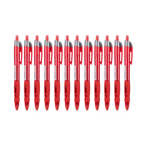 Ink Gel Pen 12 Count Office & School Pens -Red