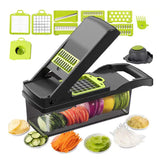 12 in 1 professional kitchen for slicing cutting and grinding vegetables