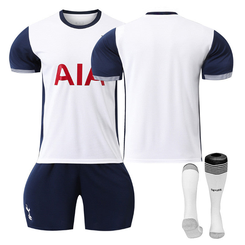 Tottenham Hotspur F.C Home Soccer Jersey Kit Football T-shirt Set for Adult Kids