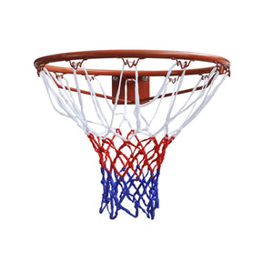 Basketball Goal Hoop Set Rim with Net Orange 45 cm