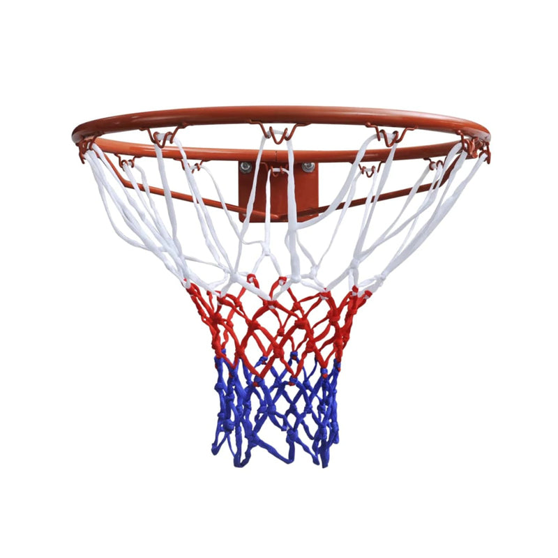 Basketball Goal Hoop Set Rim with Net Orange 45 cm