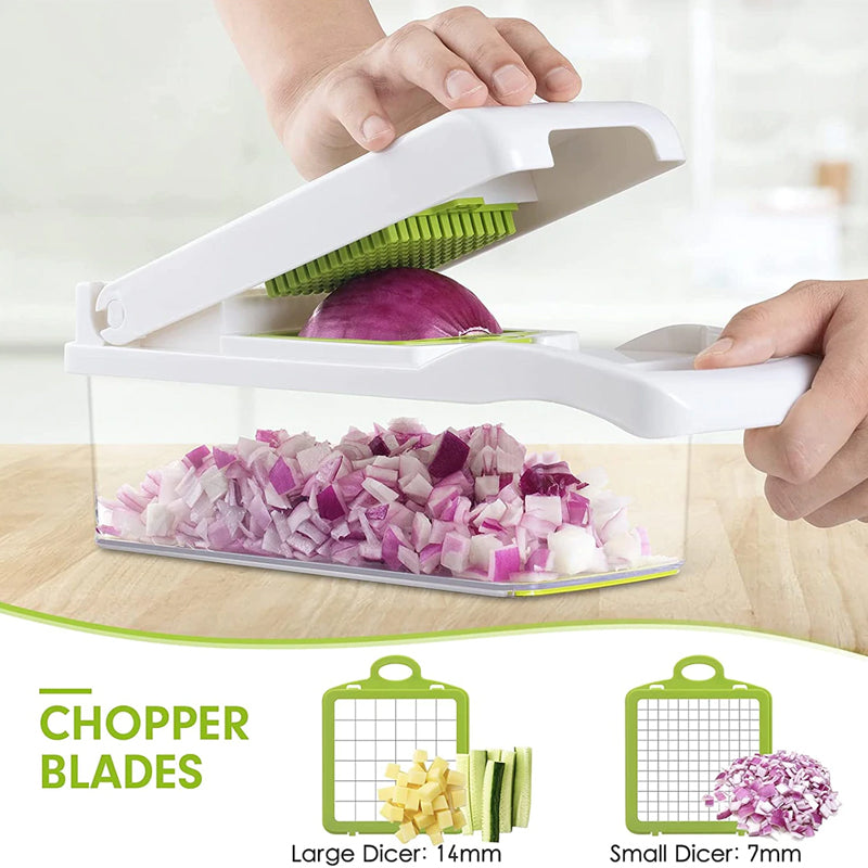 Vegetable Chopper Dicer Onion Chopper Pro Food Chopper Vegetable Cutter Veggie Chopper and Dicers Vegetable Slicer