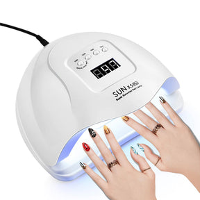 120W LED UV Nail Gel Dryer Curing Lamp - AU/NZ Plug