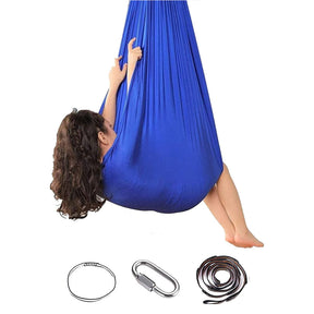 Sensory Swing Indoor Therapy Swing for Adults Kids and Teens Royal Blue 150*280cm