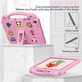 Portable Tablet Case with Handle Stand for Samsung Galaxy S9/8/7-Pink