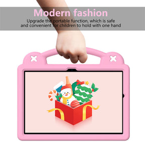 Portable Tablet Case with Handle Stand for Samsung Galaxy S9/8/7-Pink