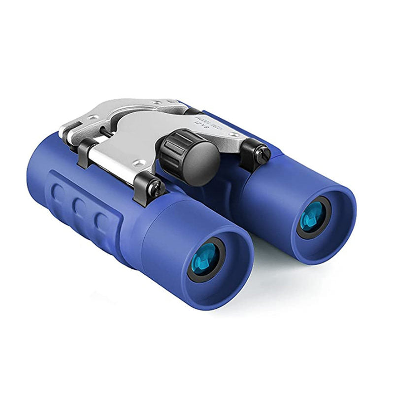Binoculars 8x21 High Resolution Compact for 3-12 Years Kids Camping-Dark Blue