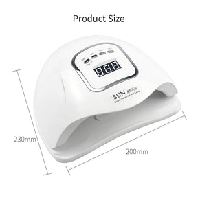 120W LED UV Nail Gel Dryer Curing Lamp - AU/NZ Plug