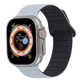 Silicone Magnetic Watch Bands Adjustable Loop Strap for Apple Watch-7